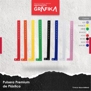 Pulsera Premium de Plástico